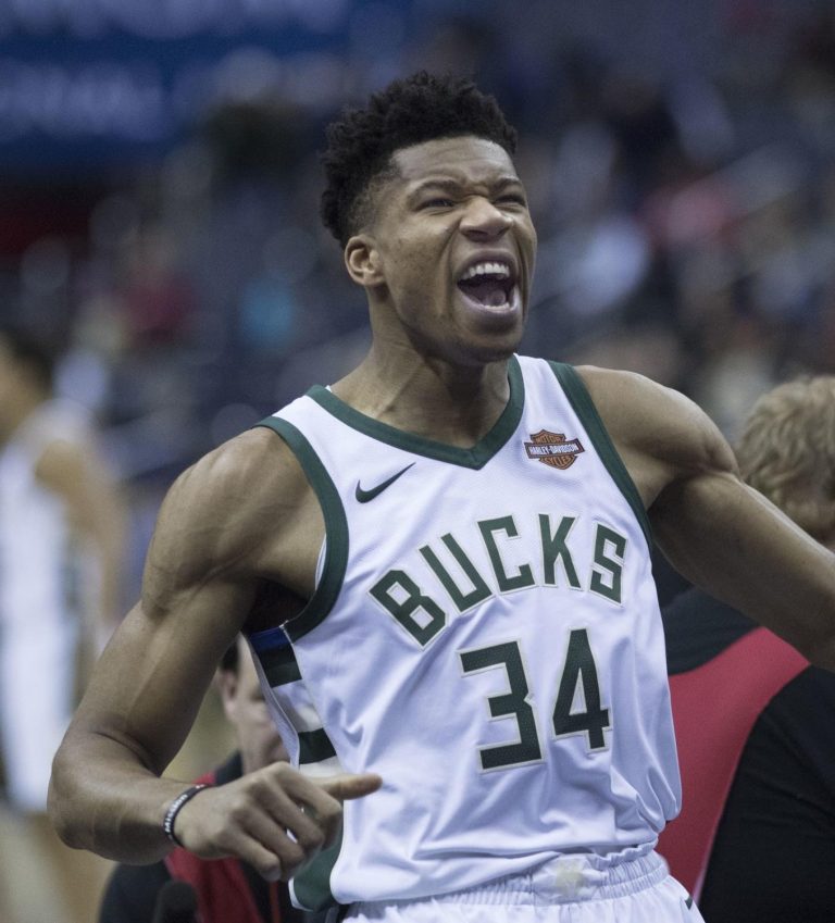 Giannis Antetokounmpo had won both the regular season MVP and the DPOY; how...