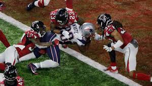 The winning touchdown from James White