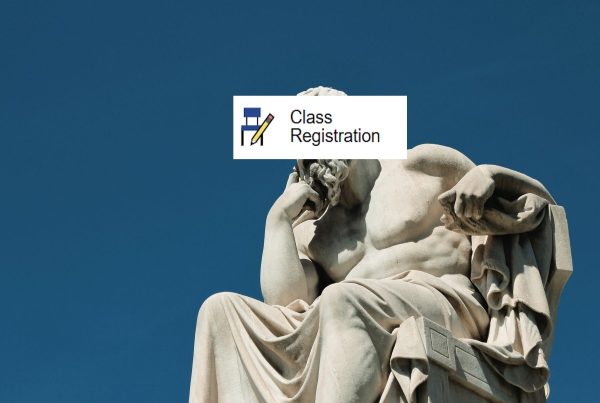 Socrates posing with a Powerschool icon (Original Design)