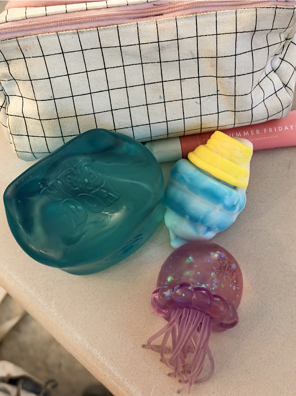 A collection of needoh squishies
